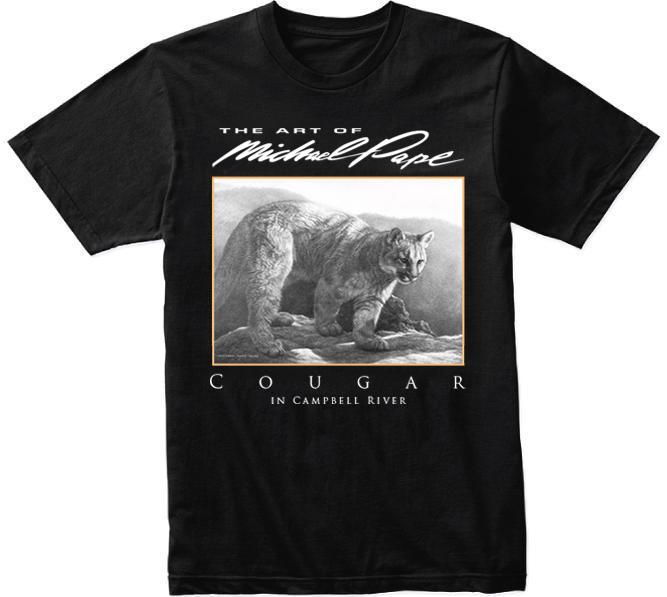 Shop Online For The Art Of Michael Pape Wildlife Art T-Shirts Collection! Persistence – Snowy Owl