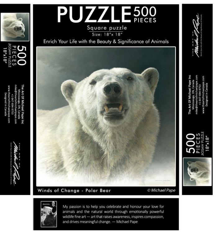 PolarBearFlatArtPuzzle
